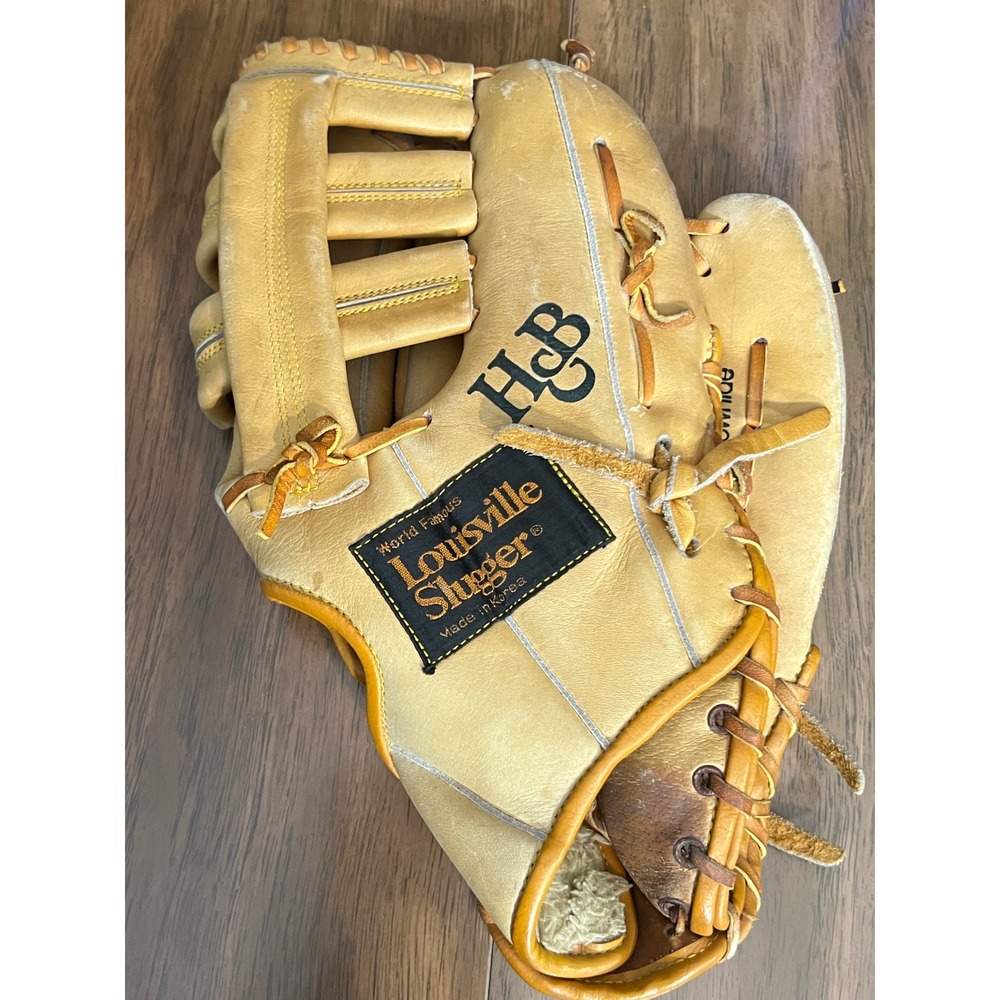 Louisville Slugger The Softballer Glove Adult Right Hand Throw Tan Leather LSG15